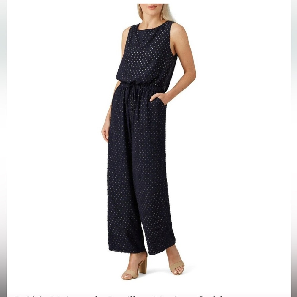 Maison de Papillon Marissa Embellished Jumpsuit